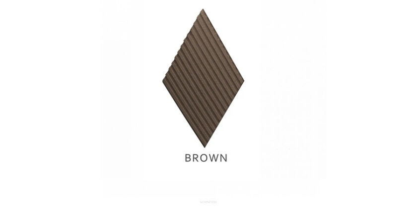3D vägg korkpaneler Stripe-Brun