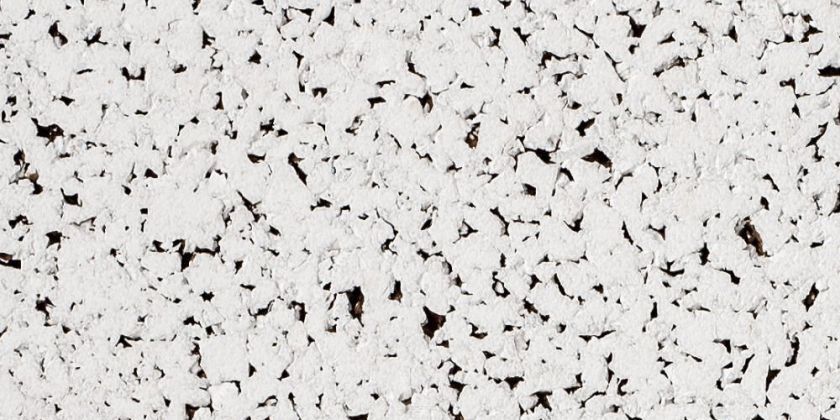 Vit akustisk panel 10mm